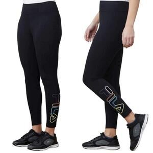 Fila | Rainbow Outline High Waist Logo Leggings